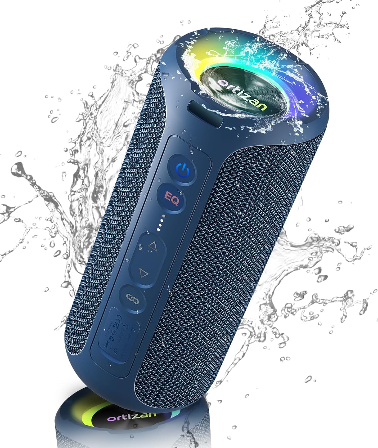 Ortizan Wireless Bluetooth Spe - Portable Bluetooth Speaker Waterproof Ipx7 评论和价格
