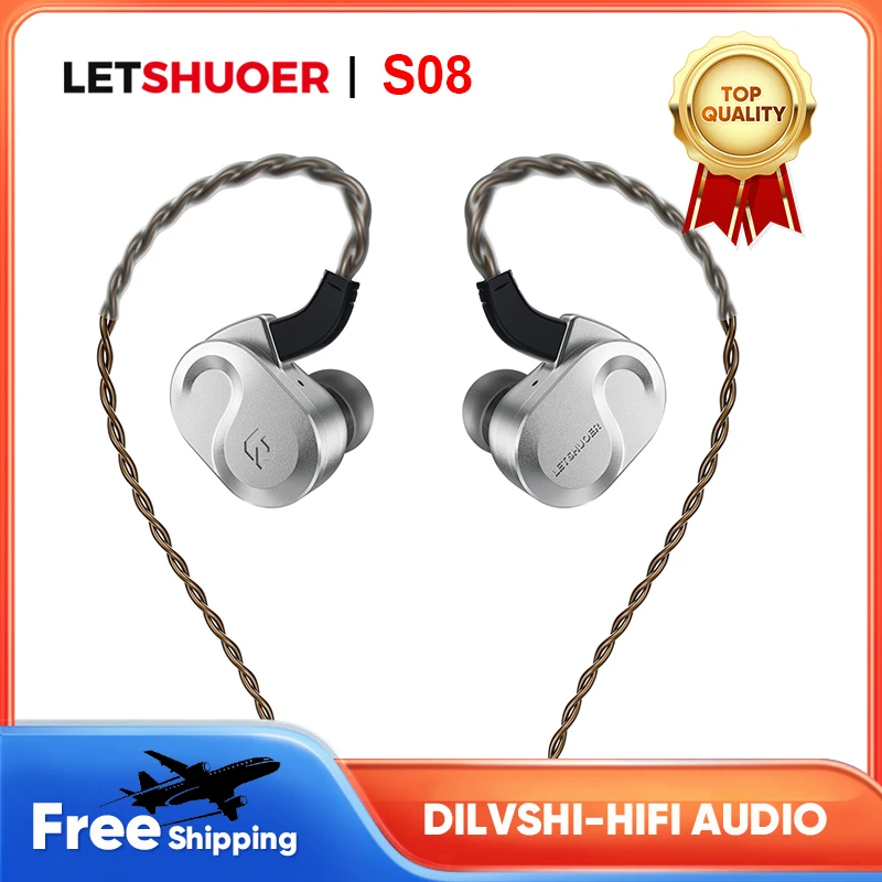 Letshuoer S08 IEM In-ear Monit - Planar Magnetic Iem Earphones 评论和价格