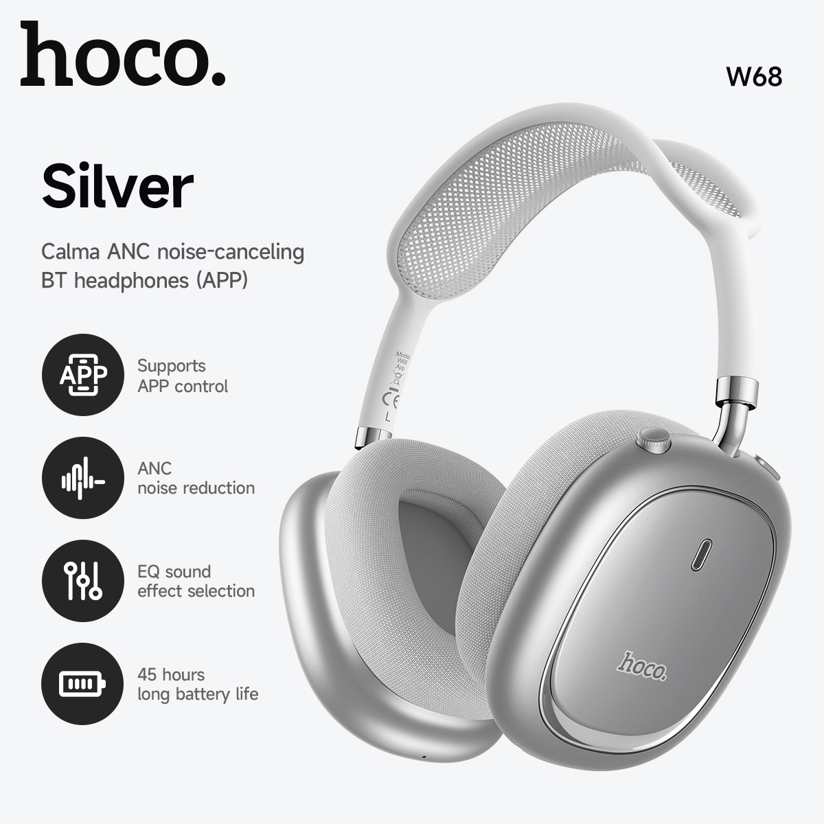 Over The Ear ANC Noise Cancell - Anc Wireless Over Ear Headphones 评论和价格