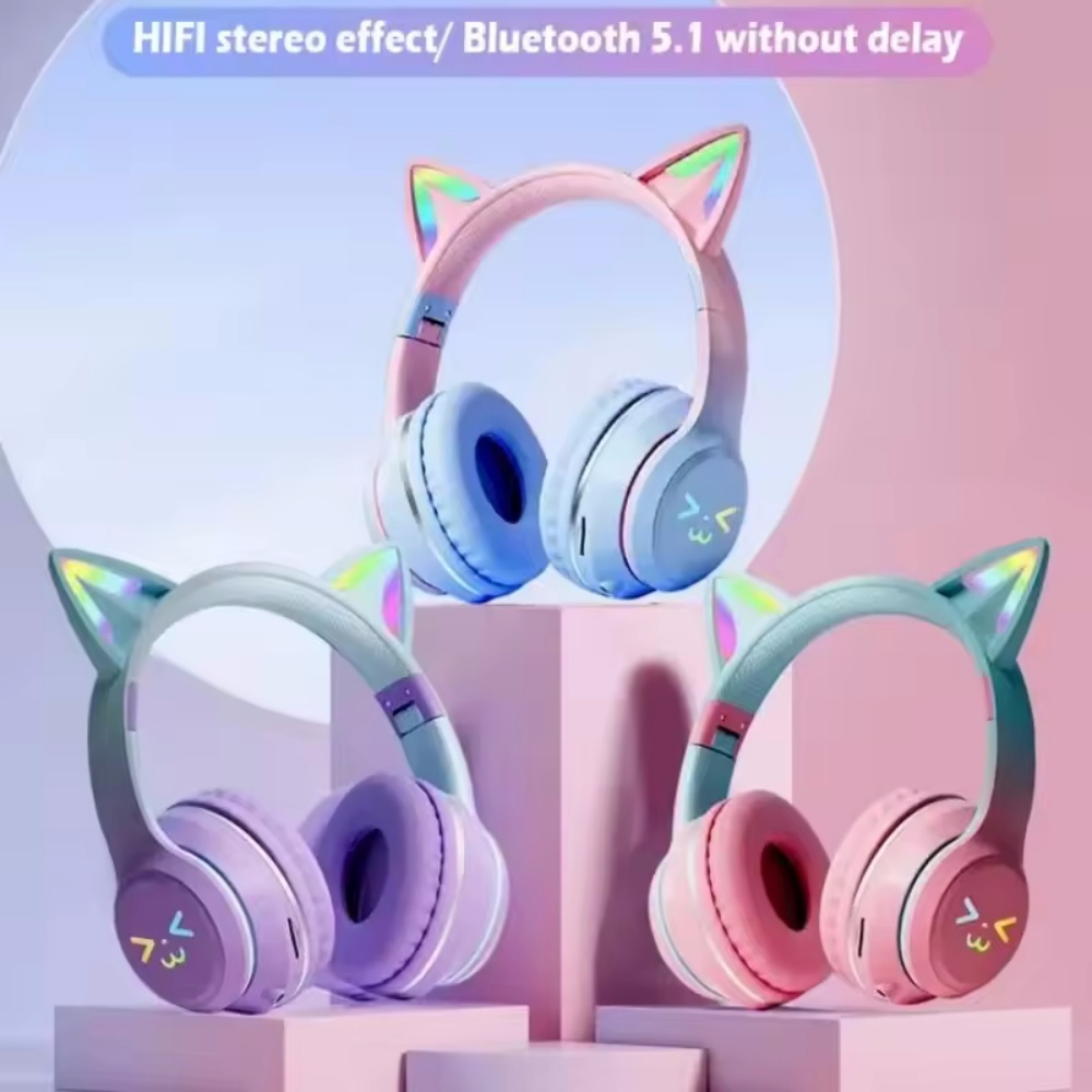 Gradient wireless Headphones R - Type C Wired Earphones With Mic 评论和价格