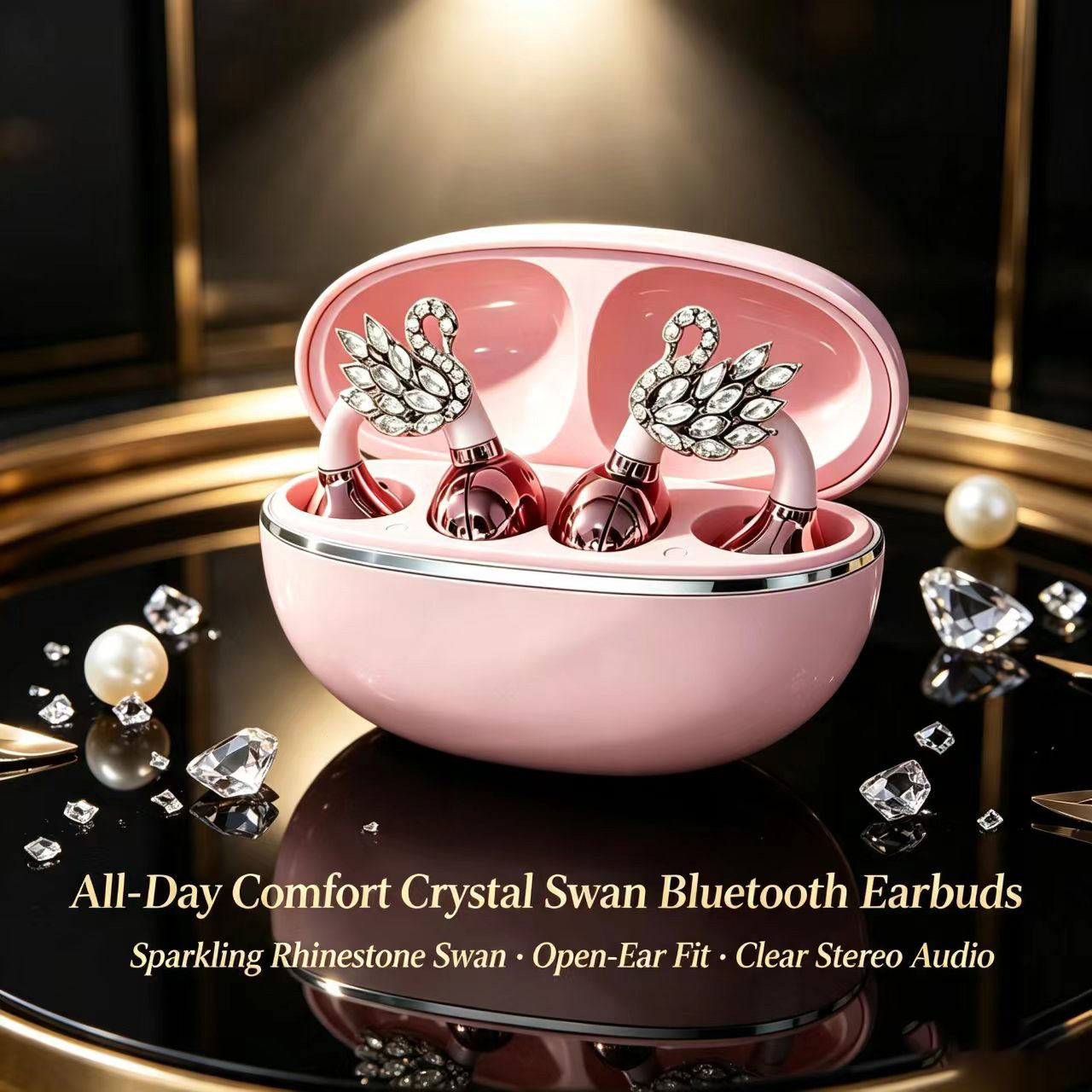 Fashion Swan Clip On Bluetooth - Sleep Mask Headphones Bluetooth 评论和价格