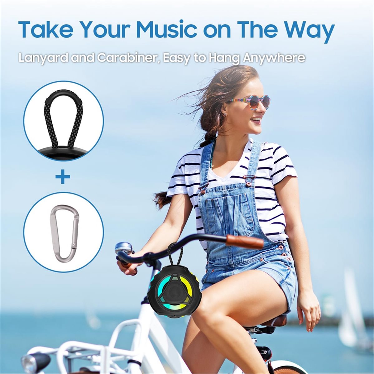 Mini Bluetooth Shower Speaker  - Portable Bluetooth Speaker Waterproof Ipx7 评论和价格